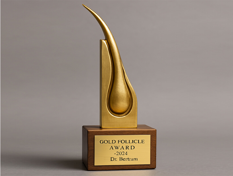 Gold Follicle Award Trophy